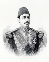 Portrait du Khédive Tawfig